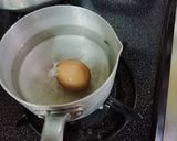 温泉卵（孫に伝授)作り方2写真