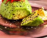 フライドオニオン乗せアボカド。辛子醤油で作り方3写真
