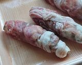 茄子の肉巻き★青じそチーズ揚げ作り方5写真
