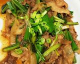 豚肉と小松菜のプルコギ風作り方5写真