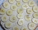 ﾌﾞﾙｰﾍﾞﾘｰとﾊﾞﾅﾅのﾁｮｺケーキ作り方4写真