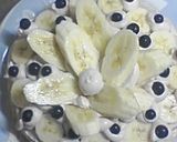 ﾌﾞﾙｰﾍﾞﾘｰとﾊﾞﾅﾅのﾁｮｺケーキ作り方10写真