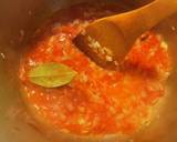 ソースたっぷり、豚肉のトマト煮込み作り方3写真