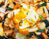 余った鶏肉とお野菜でチーズダッカルビ作り方7写真