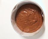 卵不使用チョコケーキ(15cmケーキ型)作り方5写真