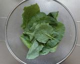 ご飯のお供に☆ソフトケールの麺つゆ漬け。作り方1写真