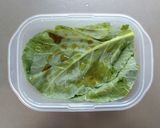 ご飯のお供に☆ソフトケールの麺つゆ漬け。作り方2写真