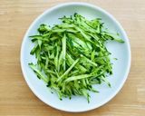 レンジで! バンバンジーサラダ作り方4写真