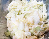 副菜に。ざく切りキャベツの和風とろろ焼き作り方1写真