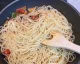 なすとトマトの和風パスタ作り方6写真