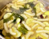 なす 油あげ わかめの味噌汁^^作り方6写真