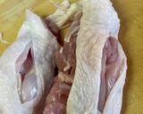 #鶏モモ#バジルトマトソース#レモン添え作り方6写真