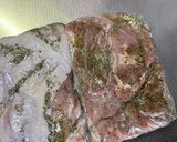 #鶏モモ#バジルトマトソース#レモン添え作り方8写真