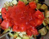 米なすとトマトのソテーと冷製パスタ作り方4写真