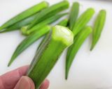☆オクラと長芋のネバシャキサラダ♪作り方1写真