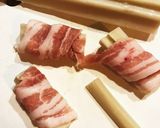 豚バラちくわぶ巻きと昆布のすき煮作り方1写真