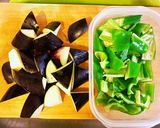 さっぱり仕立て♡鶏ナスピーマン甘酢炒め作り方2写真