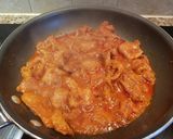 メウンデジプルコギ(辛い豚肉のプルコギ）作り方2写真