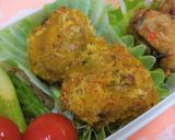 【給食】かぼちゃの焼きコロッケ作り方8写真