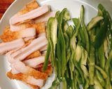 簡単 甘辛カレー炒め作り方1写真