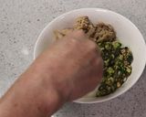 松屋の期間限定! 山形だしの三色丼♪作り方5写真