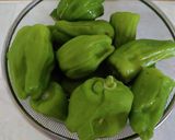 ピーマン種ごと丸まま炒め煮作り方1写真