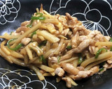 たけのこのアク抜きから！青椒肉絲作り方5写真