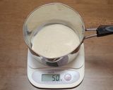 ダイソーさんのアルミ鍋で作る蒸しプリン！作り方3写真