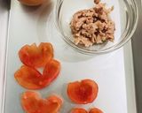 ツナとトマトの炒り卵　離乳食後期作り方1写真