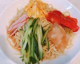 マルちゃん正麺の醤油味で、冷やし中華！作り方7写真