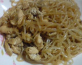 しらたきと鶏モモ肉の炒め煮作り方5写真