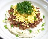 三色そぼろ素麺(混ぜ麺)作り方7写真