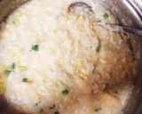 卵としらすのお粥(吻仔魚蛋粥)作り方8写真