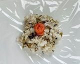 高菜と炙り明太子のおにぎり②作り方5写真