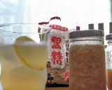 黒糖でレモンシロップ作り方7写真