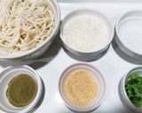 犬ご飯 ジェノベーゼ風そうめん作り方1写真