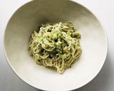犬ご飯 ジェノベーゼ風そうめん作り方4写真