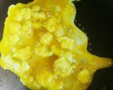 ゴーヤの種とわた入り卵焼き作り方2写真