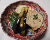 甘湯葉の鶏ミンチ巻き作り方1写真