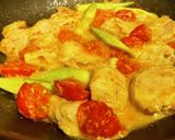 スパイシーマヨチキン煮作り方5写真