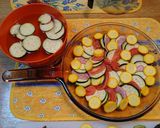 映える☀️夏野菜とモッツァレラのグラタン作り方3写真