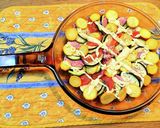 映える☀️夏野菜とモッツァレラのグラタン作り方4写真