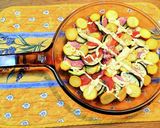 映える☀️夏野菜とモッツァレラのグラタン作り方4写真