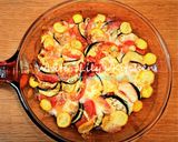 映える☀️夏野菜とモッツァレラのグラタン作り方7写真