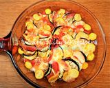 映える☀️夏野菜とモッツァレラのグラタン作り方7写真
