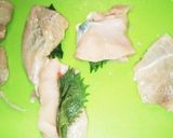 超お手軽 しそとウメでさっぱりチキンカツ作り方2写真