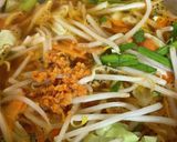 辛ラーメンの、卵ウインナー野菜入り作り方7写真