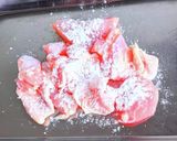 鶏もも肉の土佐酢炒め作り方2写真
