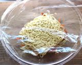 mレンジで粉末ソース焼きそば１人前作り方3写真