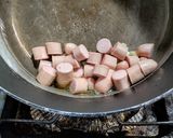 ガルビュール◎豆と野菜と生ハムのスープ作り方3写真